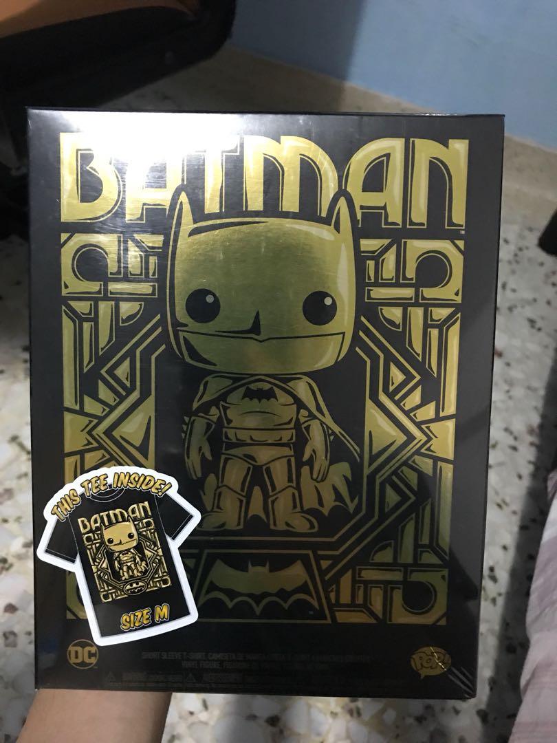 gold chrome batman