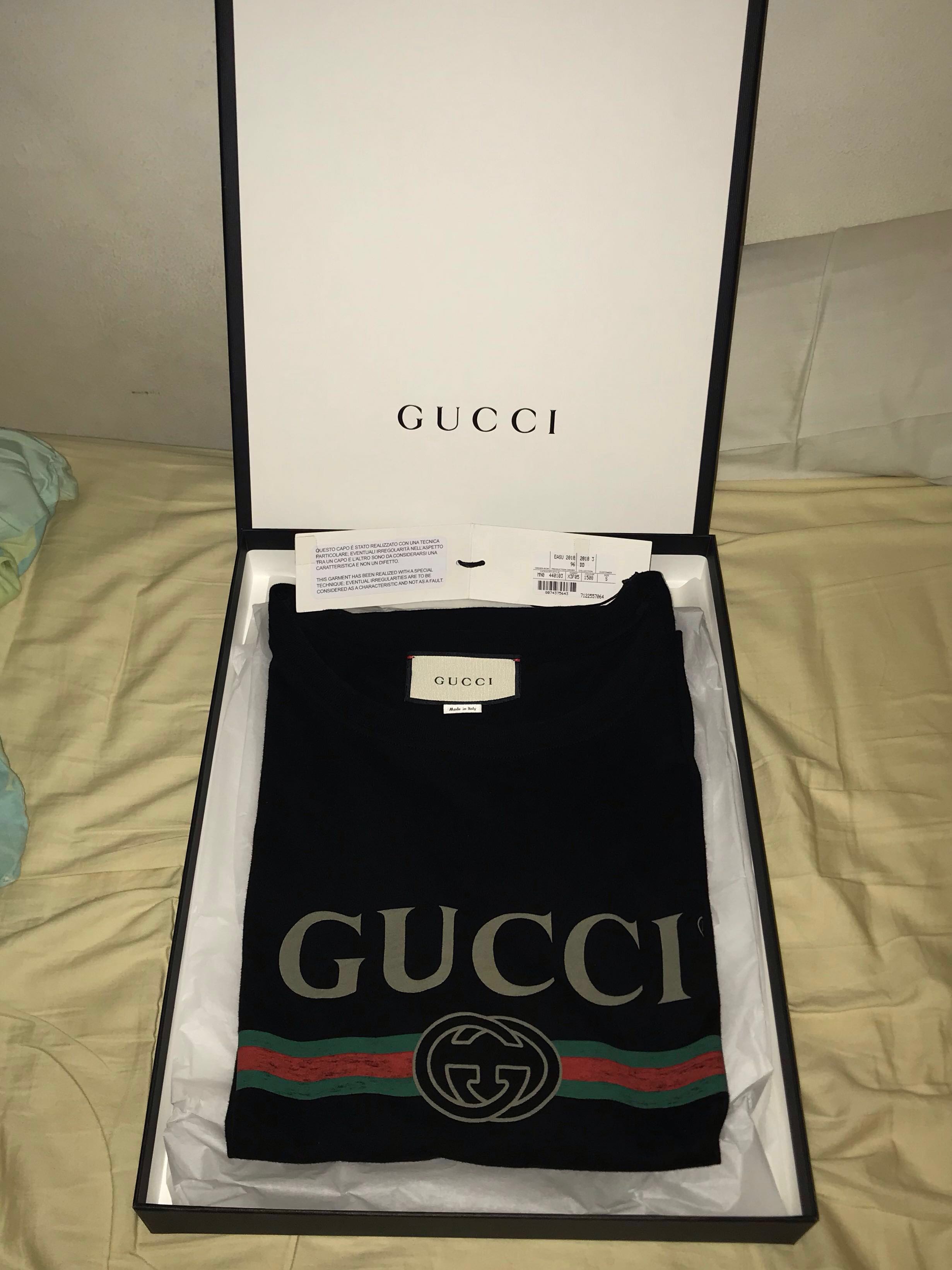 Gucci T-Shirt (Black) *TRADES ARE 
