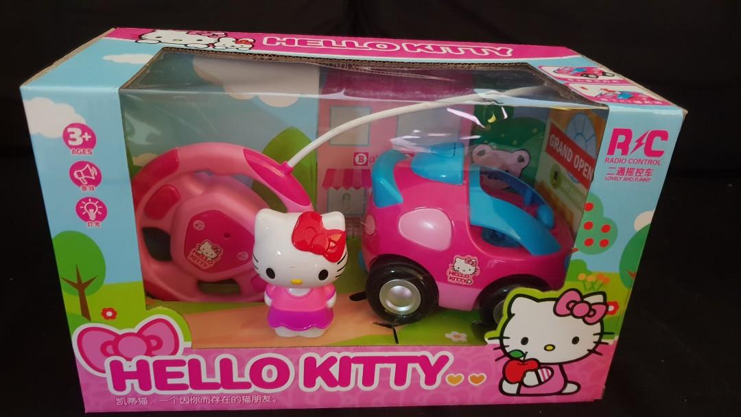 hello kitty remote control car