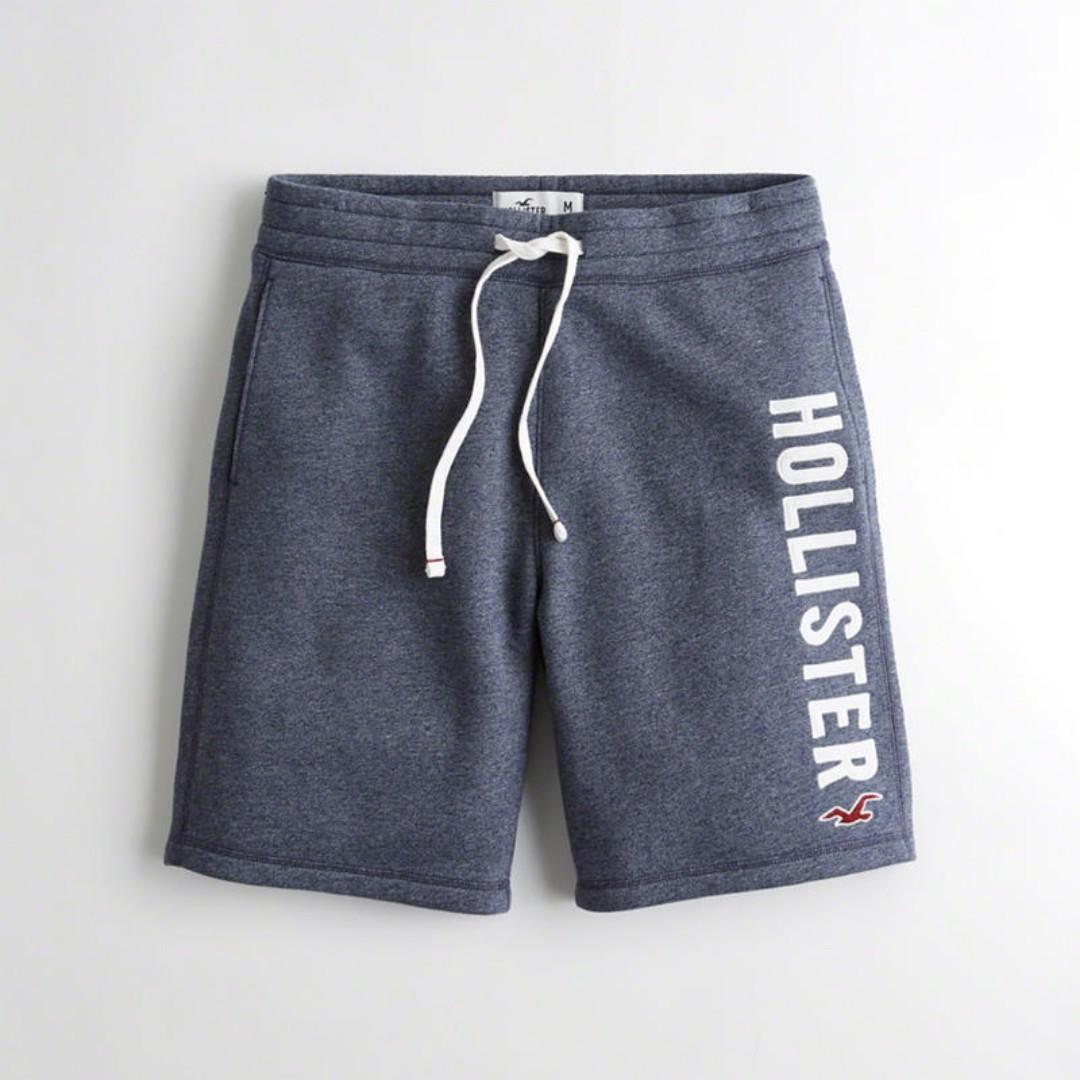 hollister classic fleece shorts