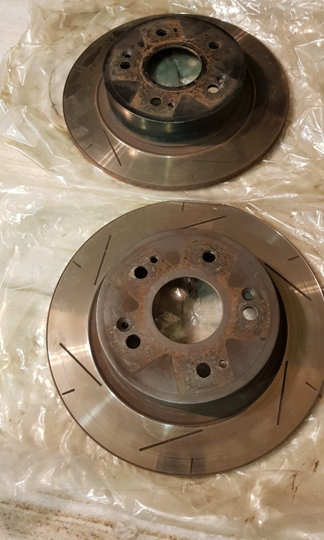 Fd2r Rear Shell Honda civic Type r FD2R DBA 4000 series rear rotor, Car Accessories ...