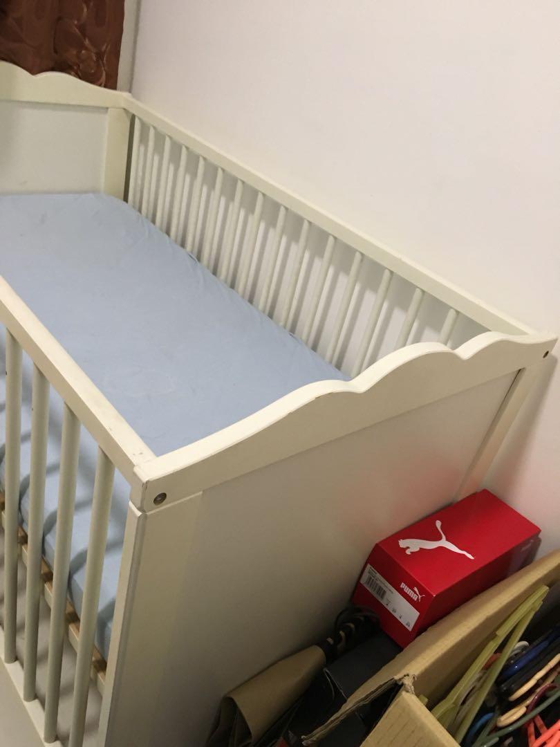 IKEA Baby Cot Hensvik, Babies & Kids, Baby Nursery & Kids Furniture