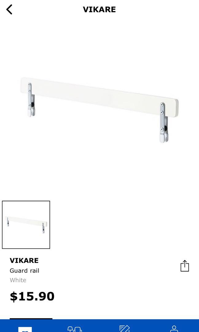 Ikea Bed Rail Cot and Bed, Babies & Kids, Cots & Cribs on Carousell