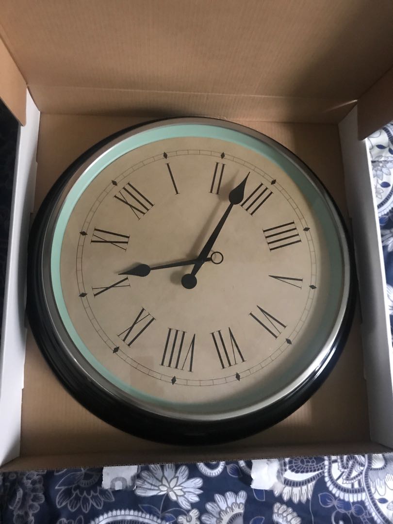 Ikea Clock Bravur Furniture Home Decor Others On Carousell