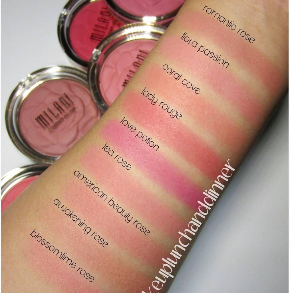 Milani Rose Powder Blush - Blossomtime Rose 11 - 0.6oz  Milani rose powder  blush, Contouring and highlighting, Milani