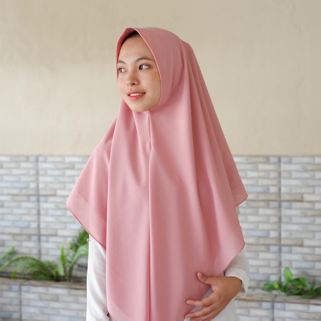 Jilbab Segiempat Instant Bahan Diamond Womens Fashion Muslim