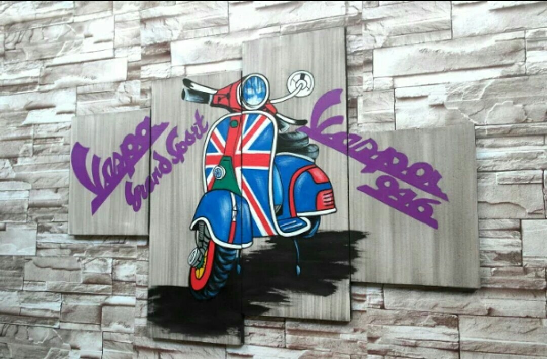 Kaligrafi Vespa - Nusagates