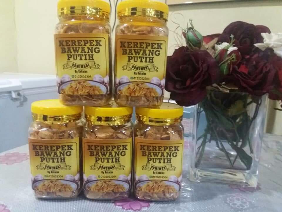 Kerepek Bawang Putih Food Drinks Packaged Snacks On Carousell