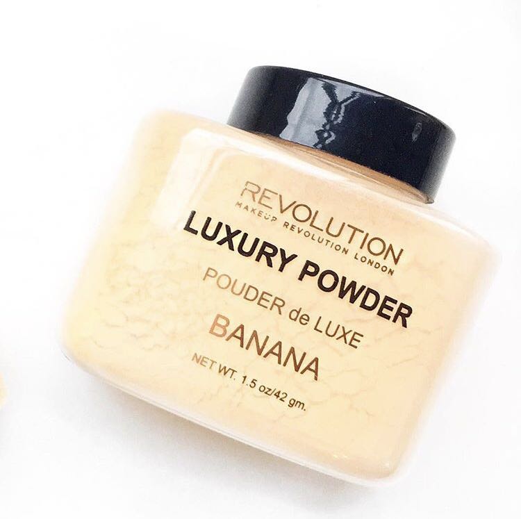 Luxury Banana Setting Baking Powder By Makeup Revolution Sale