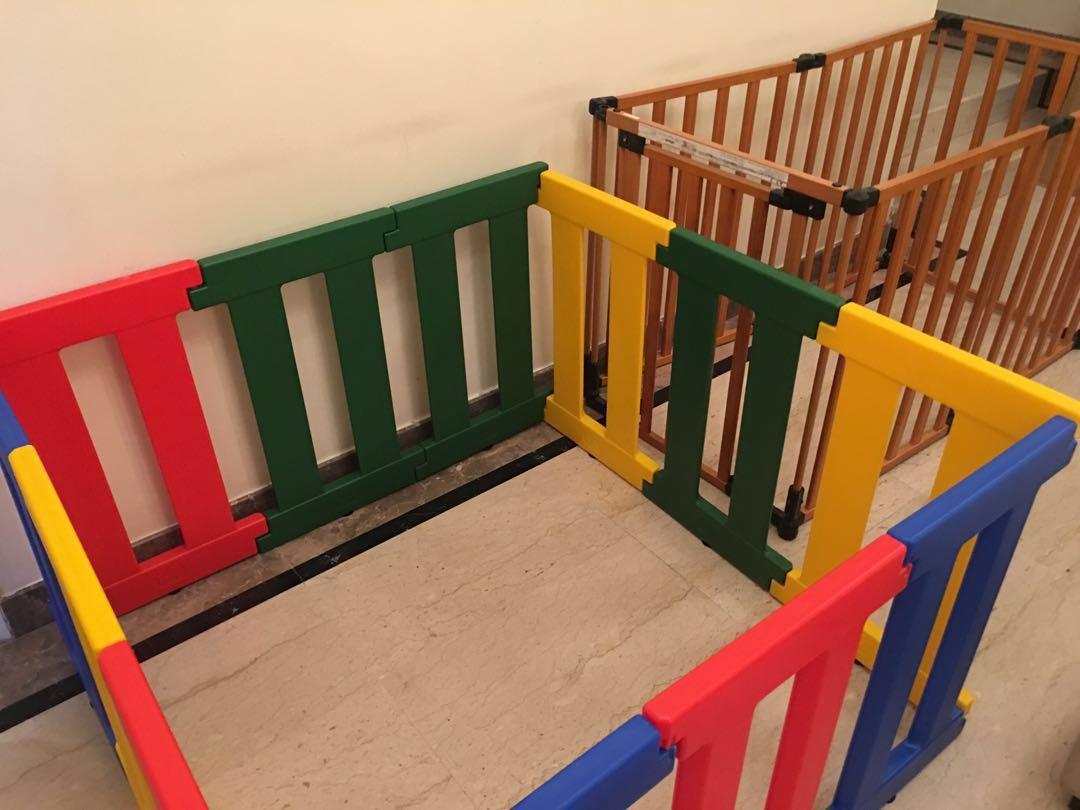Colorful plastic baby gates new arrivals