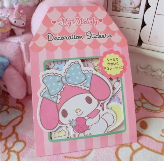 My Melody Bunting Garland Birthday Party Banner Decoration Design