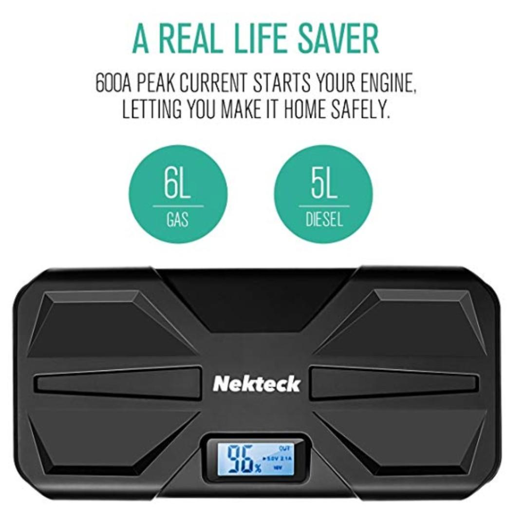 Nekteck car cheap jump starter