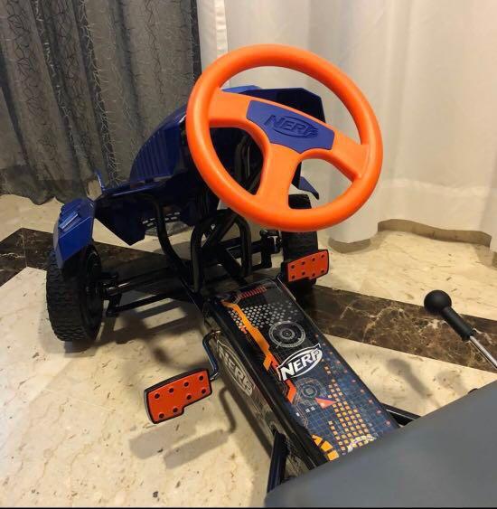 Nerf striker pedal top car