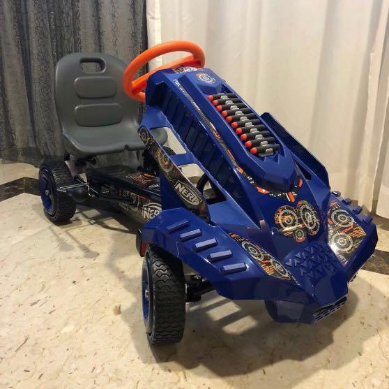 Nerf striker hot sale pedal car