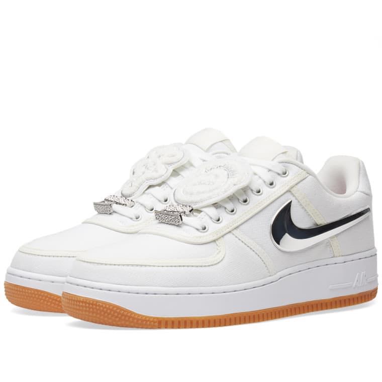 Nike air force best sale one x travis scott