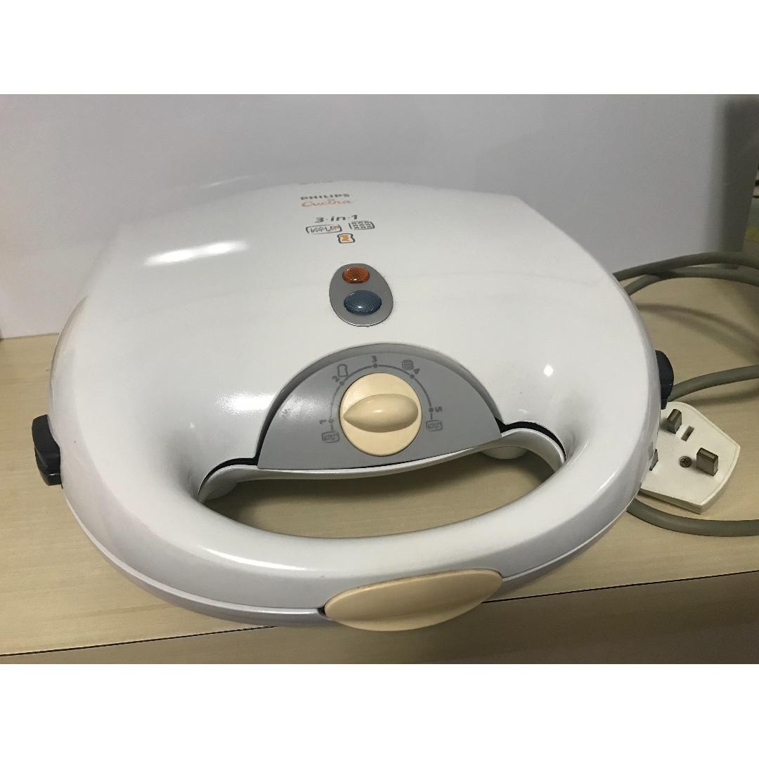 Philips Cucina 3 in 1 toaster/ grill, TV & Home Appliances, Kitchen