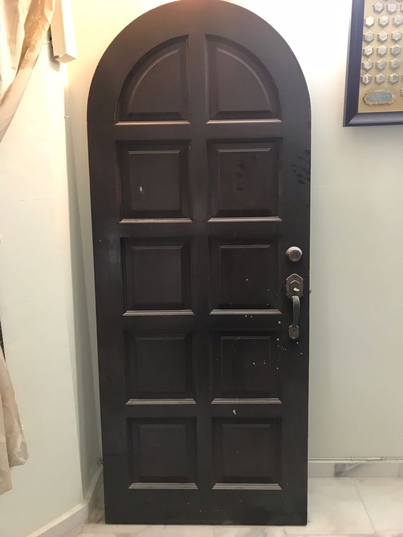 Pintu Kayu Bingkai Pintu Grill Pintu Home Furniture Others On Carousell