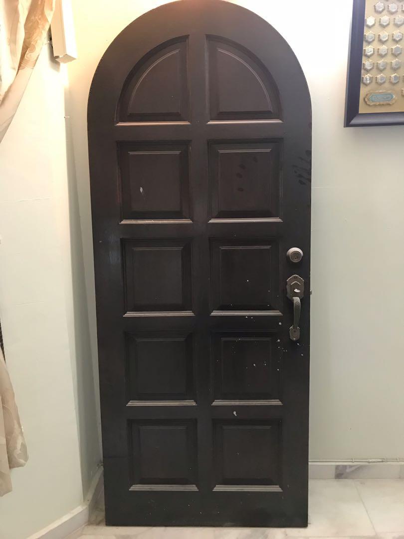 Pintu Kayu Bingkai Pintu Grill Pintu Home Furniture Others On Carousell