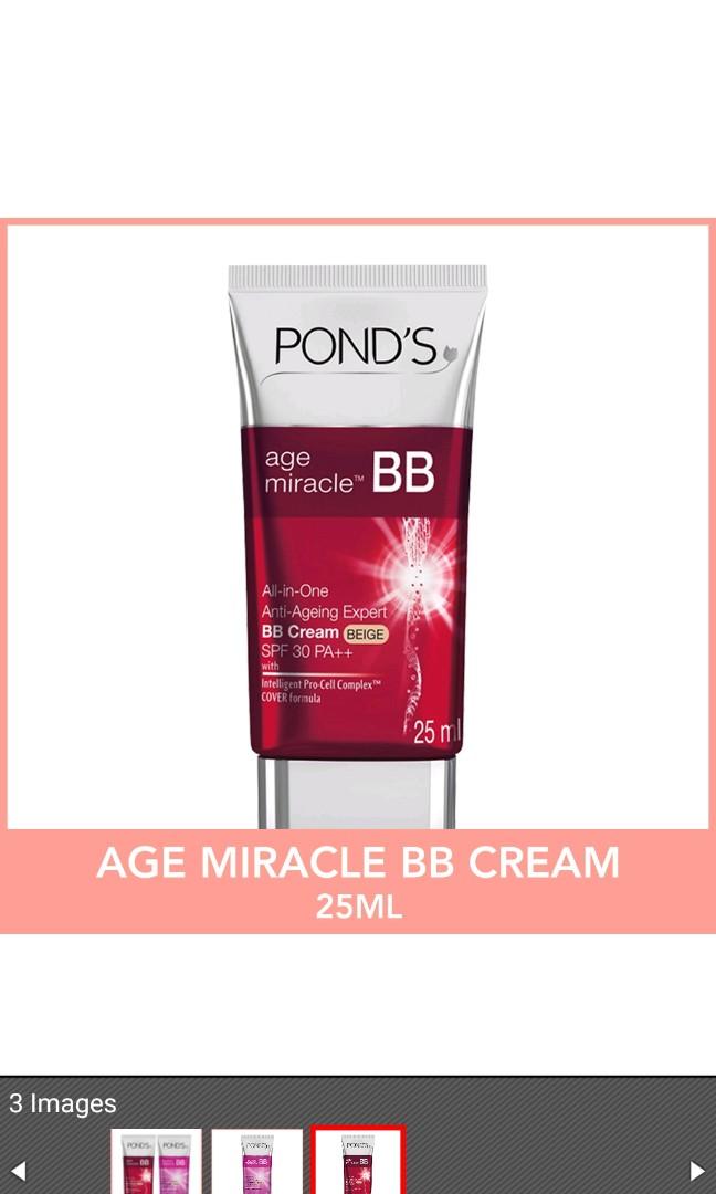 ponds age miracle bb cream