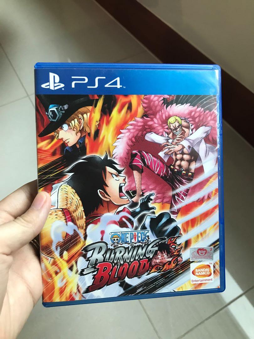Ps4 One Piece Burning Blood Toys Games Video Gaming Video Games On Carousell