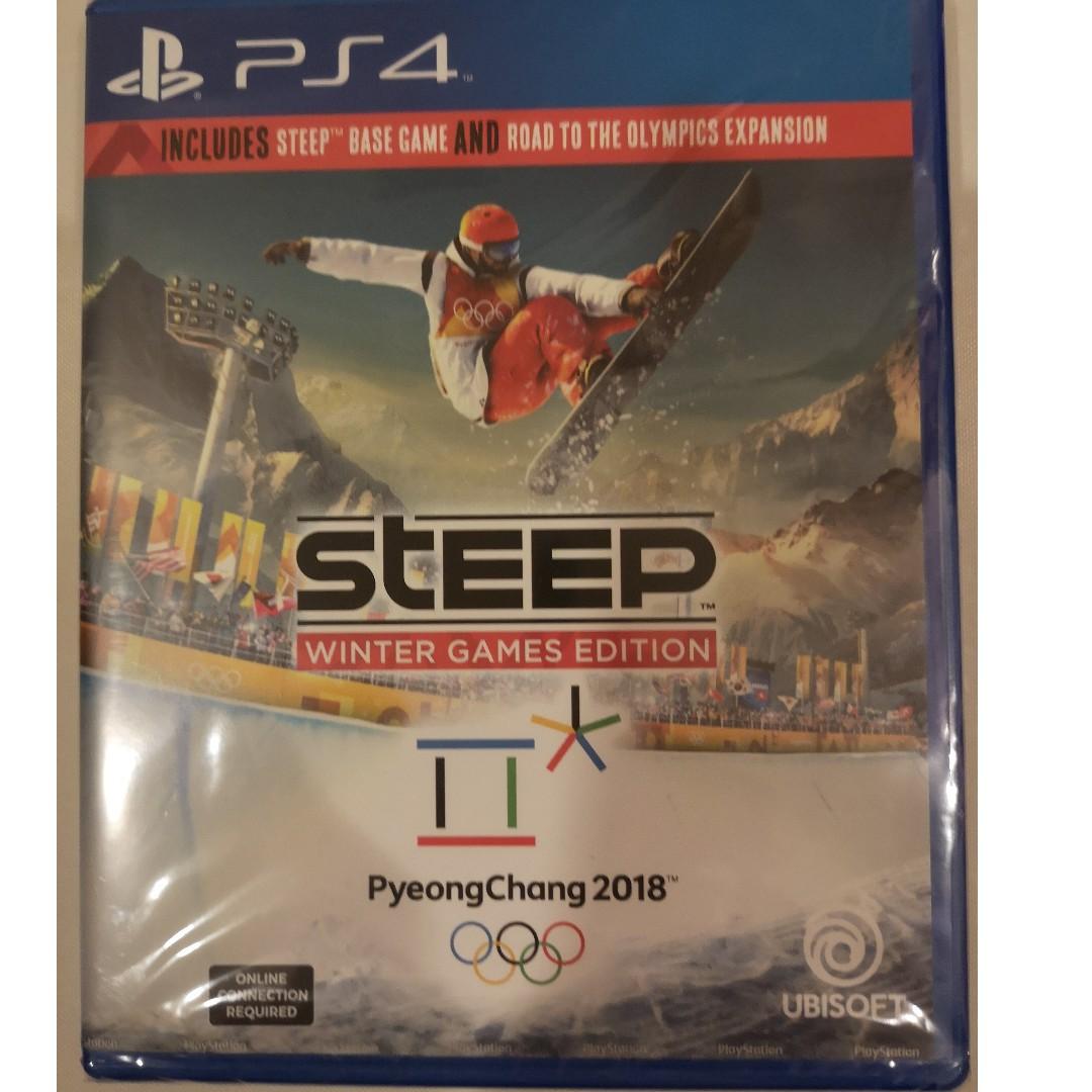 Ps4 Steep Winter Games Edition New Bnis Toys Games Video