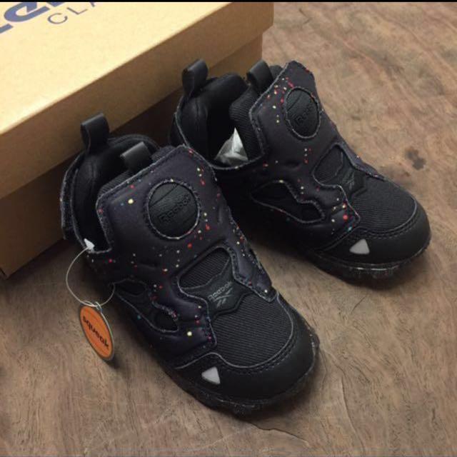 reebok pump baby shoes
