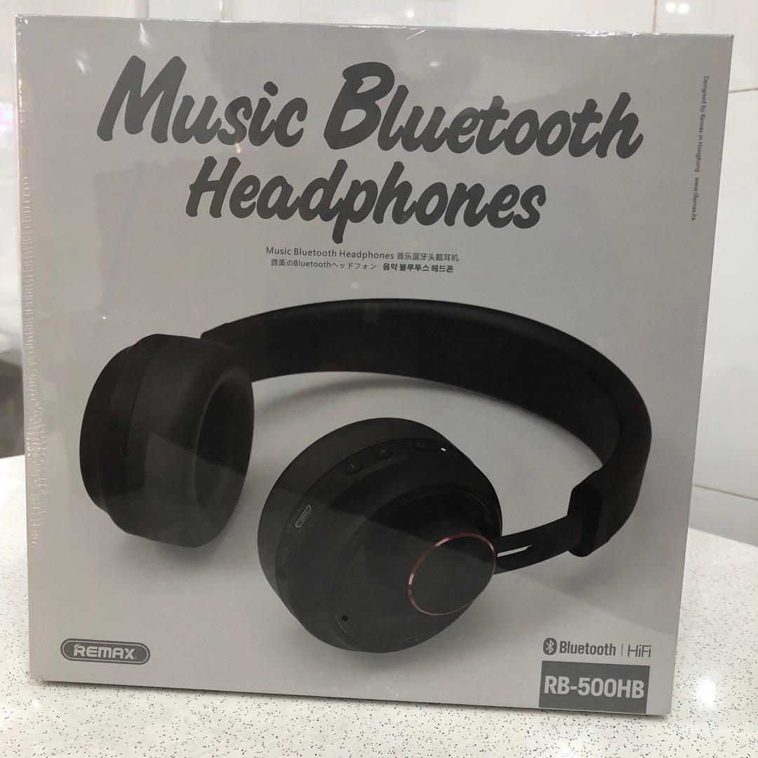 Sandalen gehandicapt Stap Remax Bluetooth Headphone BH-500, Audio, Headphones & Headsets on Carousell