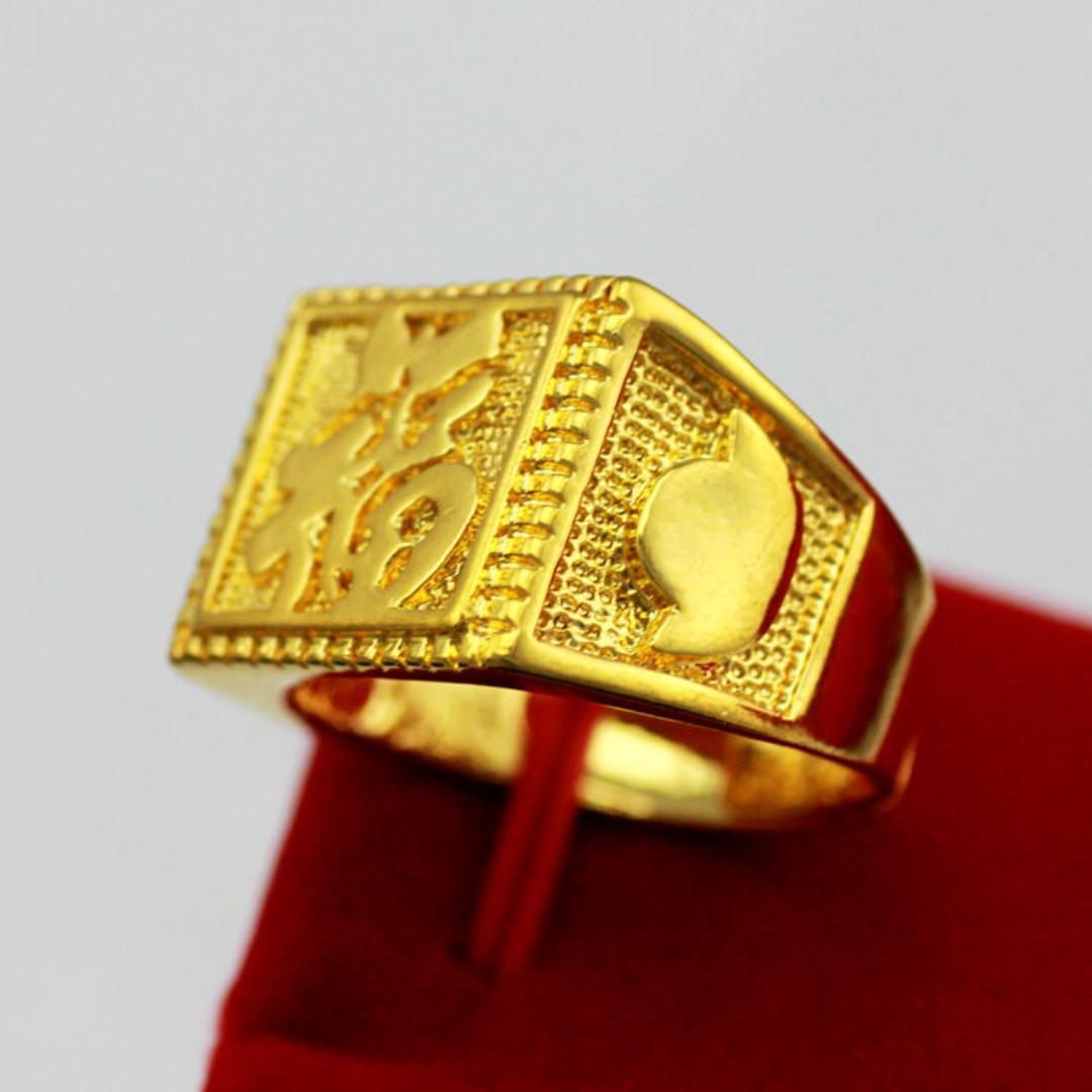 Gold ring design for top man 2018