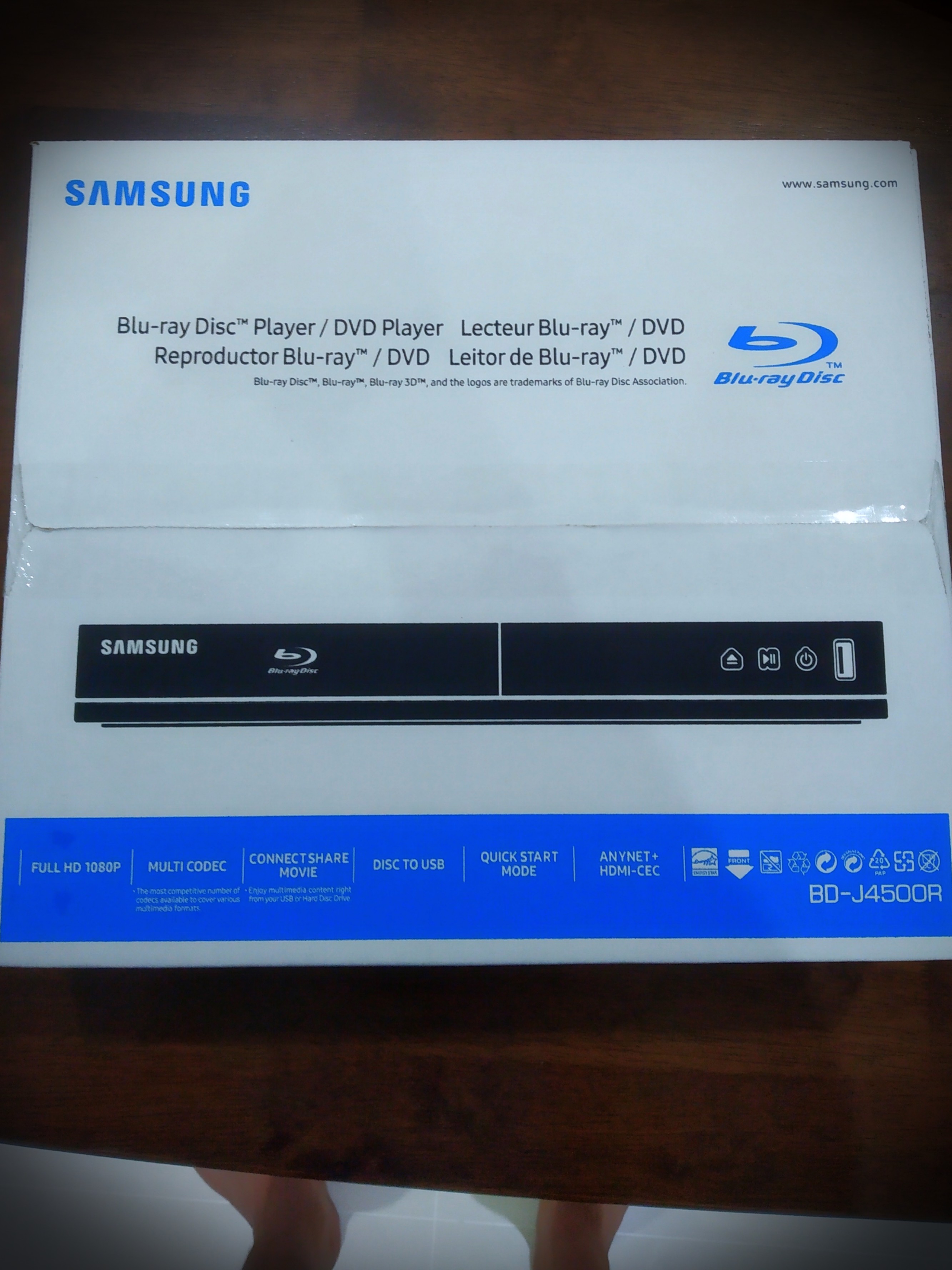 Samsung BluRay DVD Player, TV & Home Appliances, TV & Entertainment