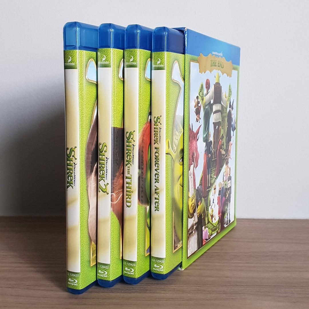 Shrek The Whole Story Box Set Bluray Music Media Cds Dvds