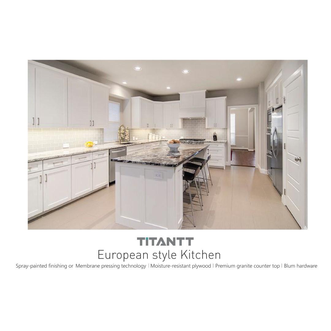 Spray Painted Kitchen Cabinets Furniture Home Decor Others On Carousell