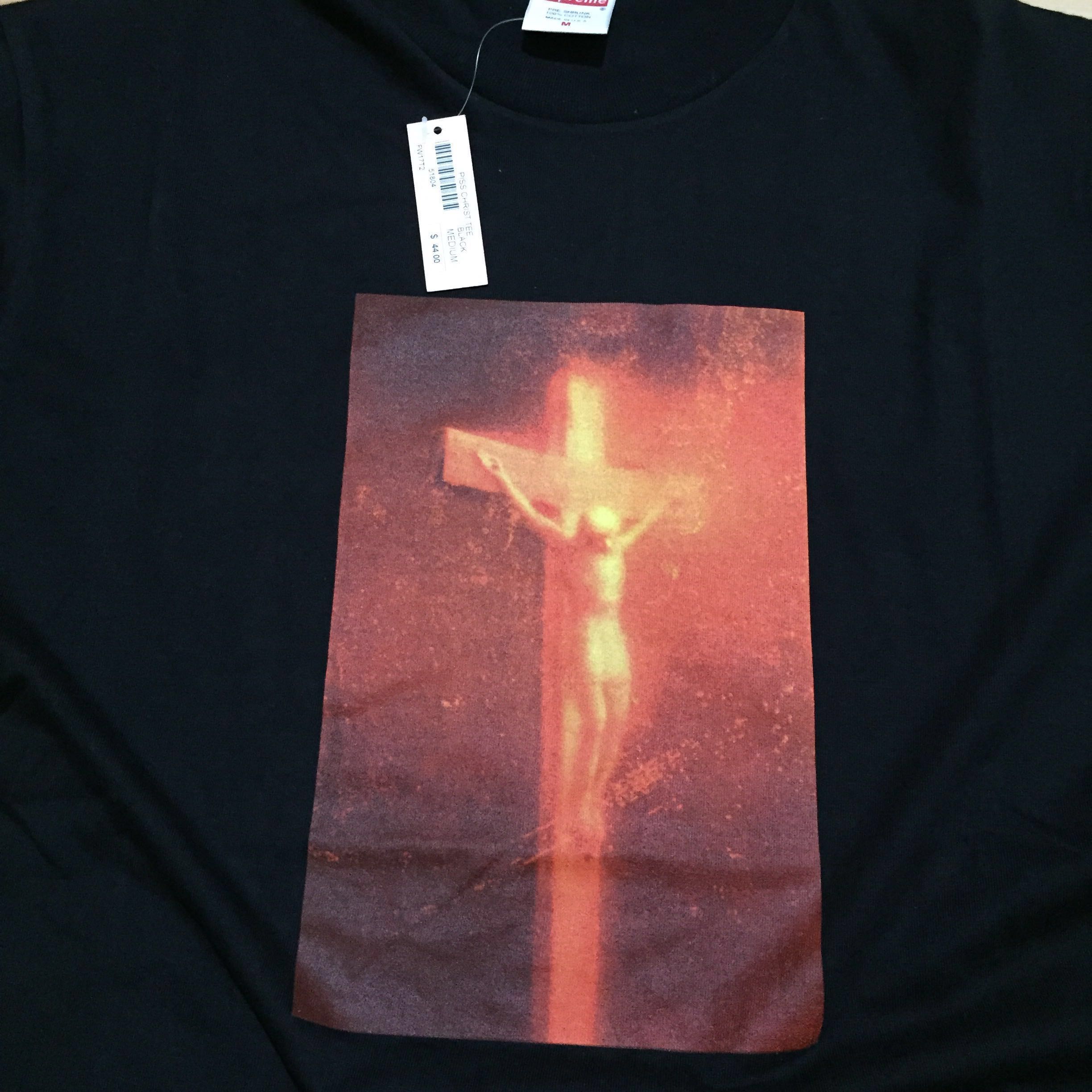 Supreme christ shop tee