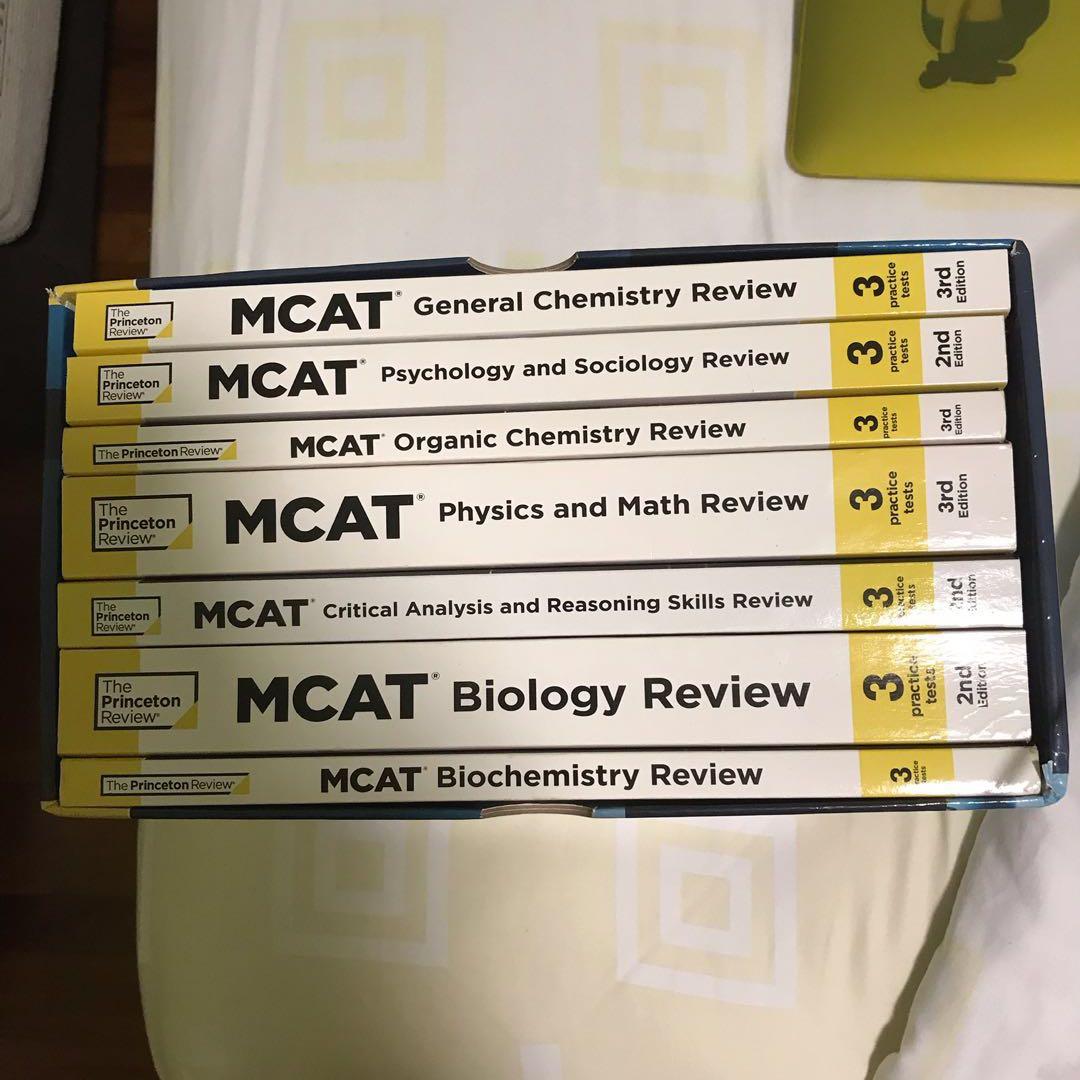 The Princeton Review MCAT Complete Set Hobbies Toys Books The princeton review mcat complete set hobbies toys books