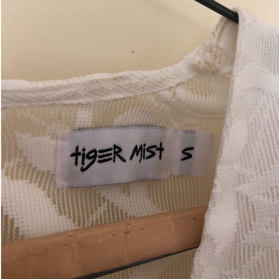 tiger mist white jumpsuit