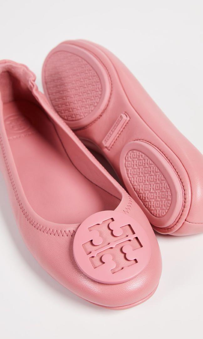 tory burch pink flats