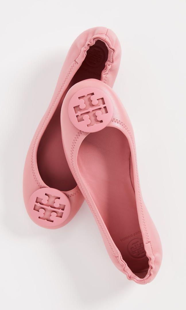 tory burch pink flats