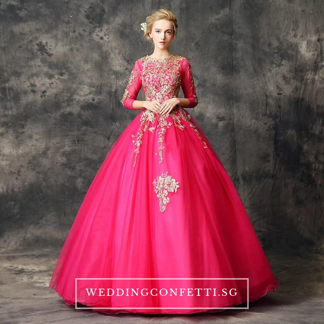 Long Sleeves Wedding Gown Women S Fashion Clothes Dresses