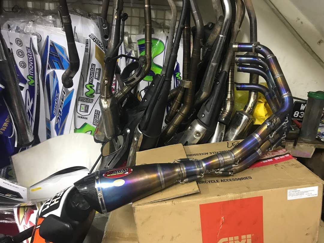 Yamaha xj6 full system exhaust, Auto Accessories on Carousell