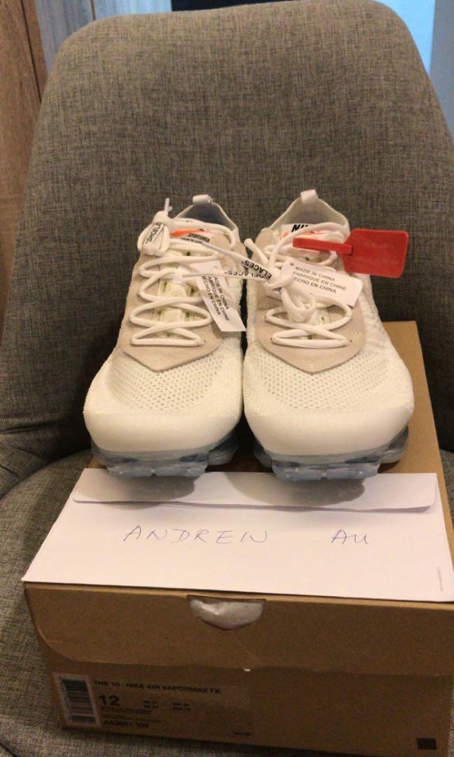 air max presto off white