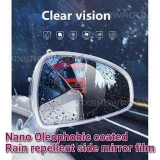 Rain-Proof coated Hydrophobic soft TPU membrane for rear side mirrors