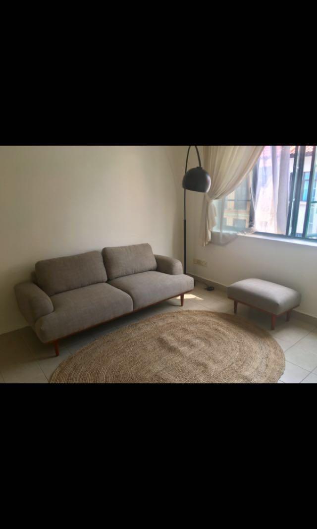 2 Months Old Castlery Henri Sofa Pick Up In Tiong Bahru