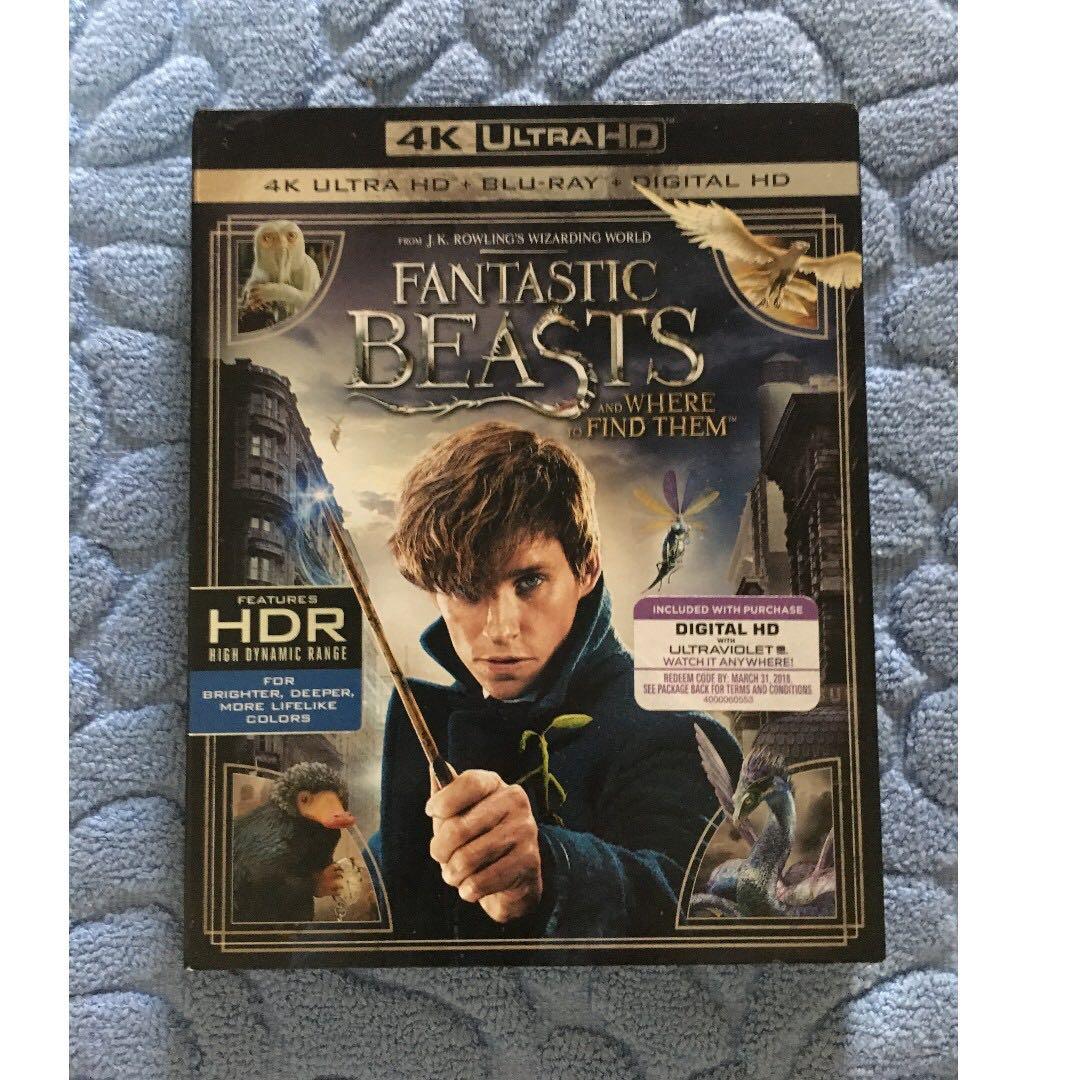 4k Uhd Fantastic Beasts And Where To Find Them 2016 4k Ultra