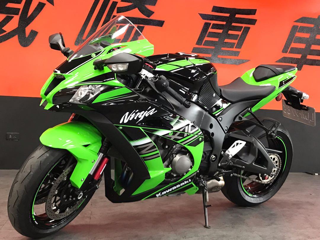 出售 總代理優質中古仿賽跑車kawasaki Zx 10r Abs 機車 重機在旋轉拍賣