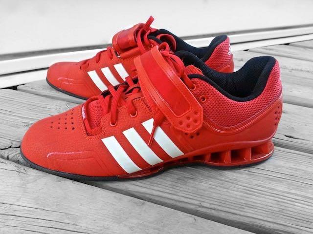 adidas adipower red size 9