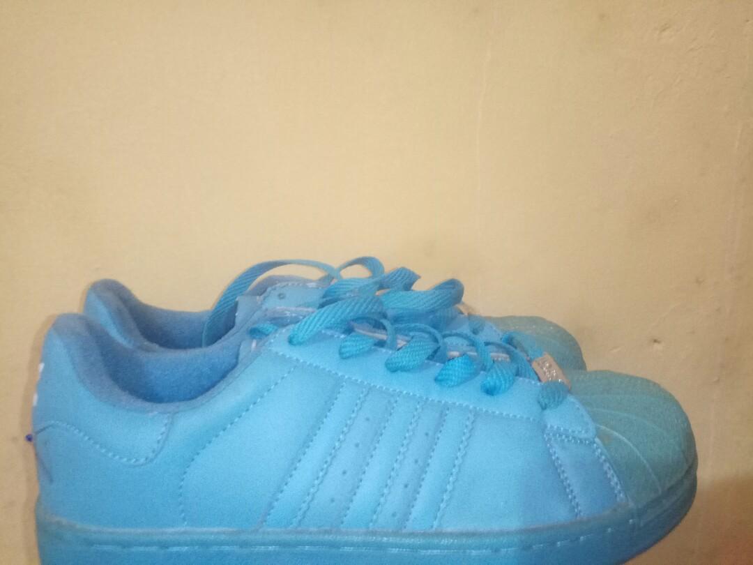 Adidas All Star Blue Shoes Fesyen Wanita Sepatu Di Carousell