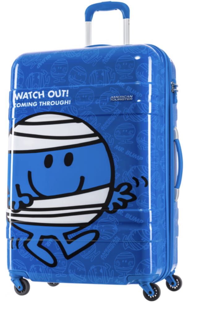 mr bump suitcase