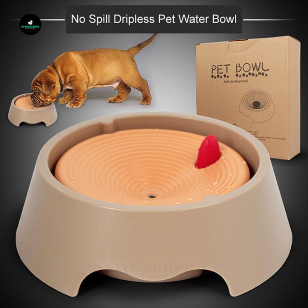 Anti Choke And Splash Pet Dog Cat Drinking Water Bowl Pet