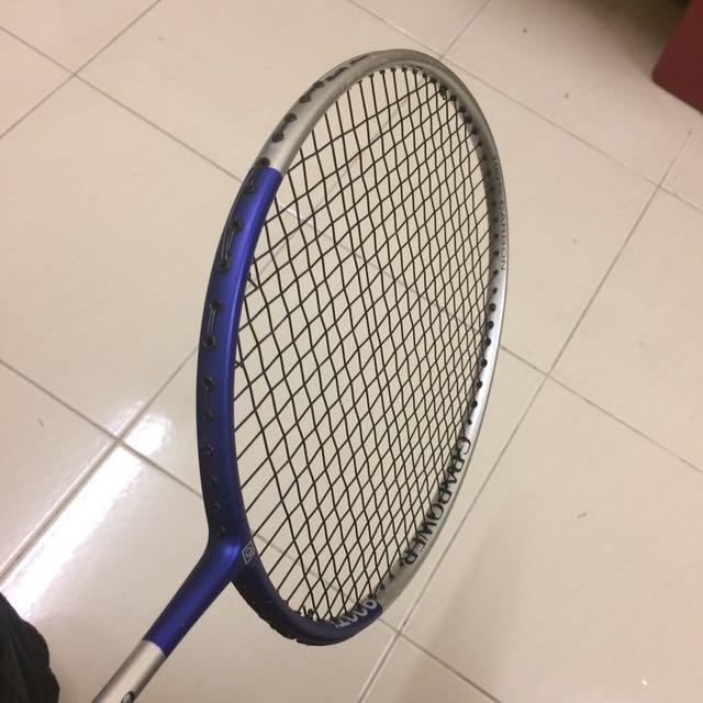 Badminton Racquet Gosen Grapower-900ti, Sports Equipment, Sports ...