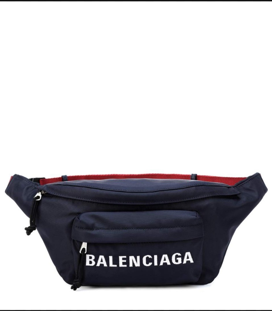 Balenciaga waist bag, Men's Fashion 