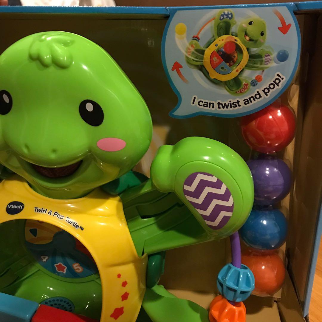 vtech twirl and pop turtle